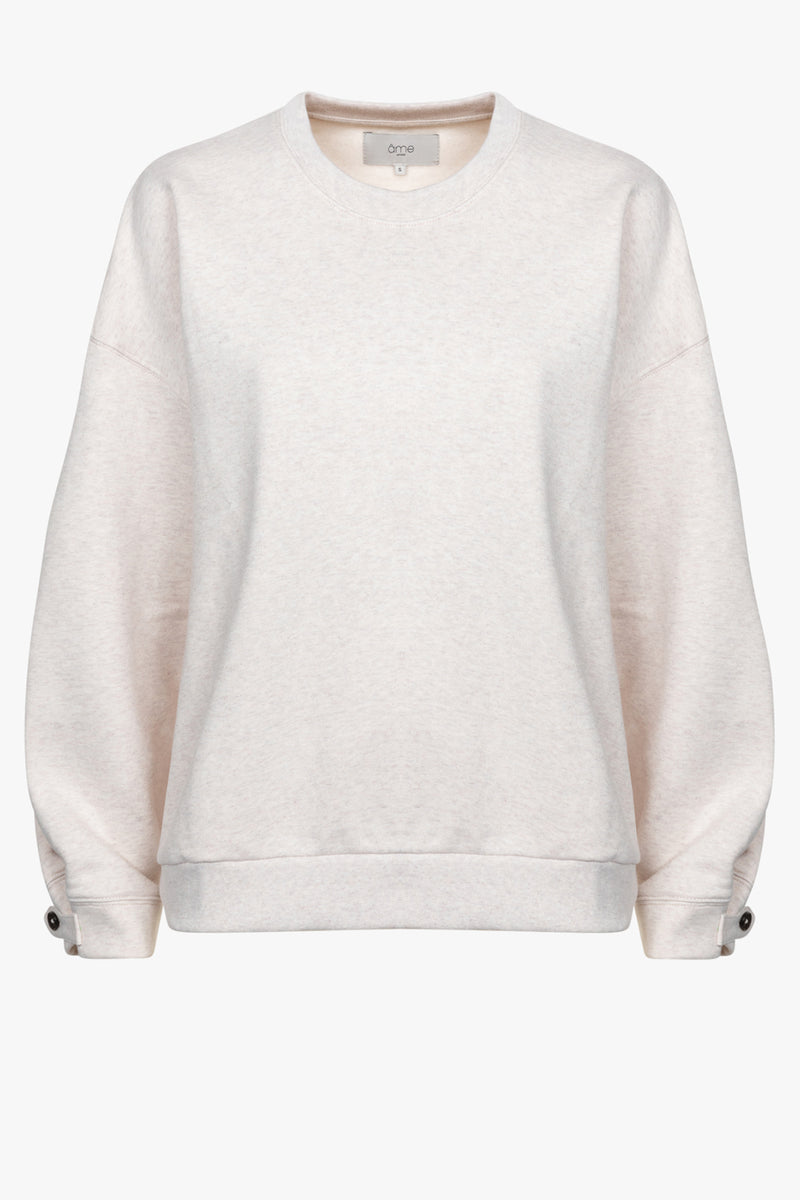 Noodle Sweatshirt | Marled Ivory