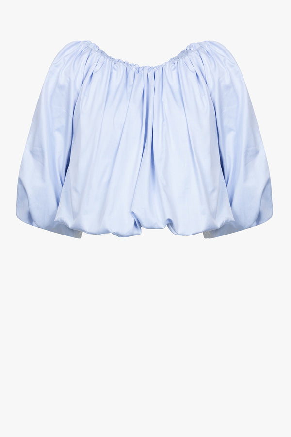 Now Off Shoulder Top | Light Blue