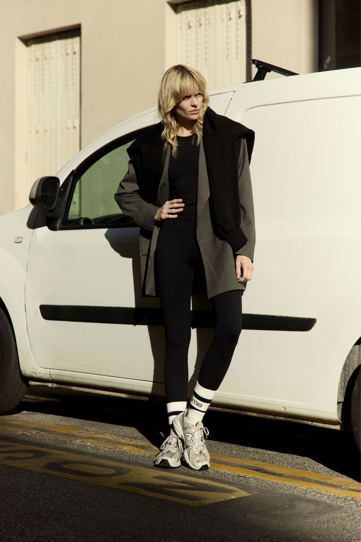 Navy Legging | Noir