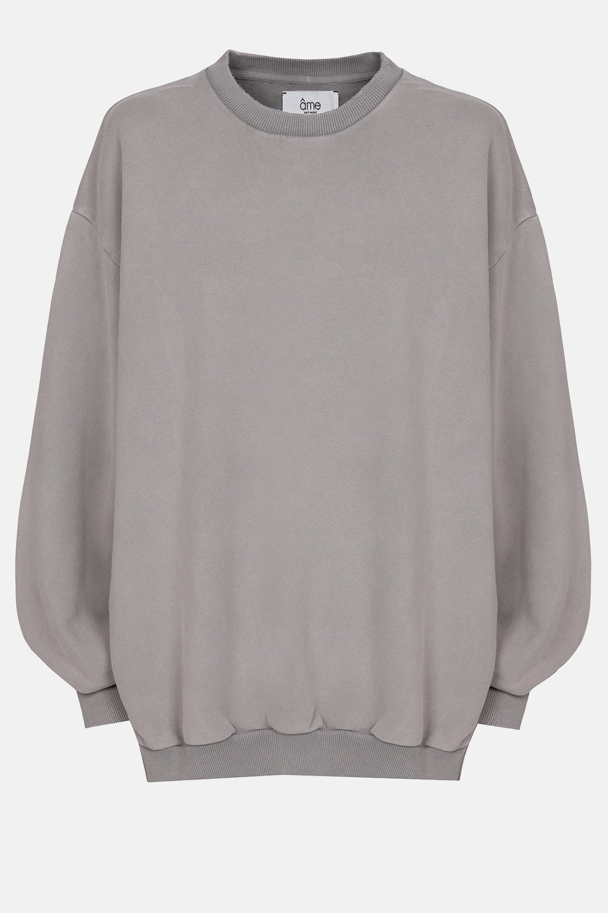 Ulla Oversized Sweatshirt | Vintage Grey – Âme antwerp