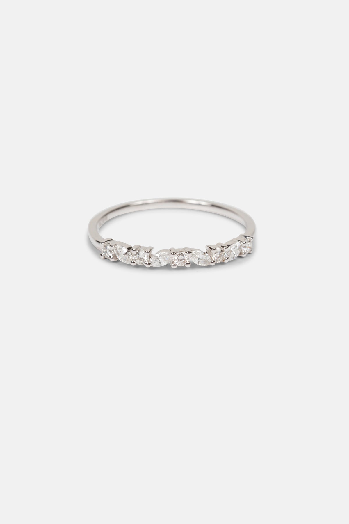 0.13CT River Ring | White Gold