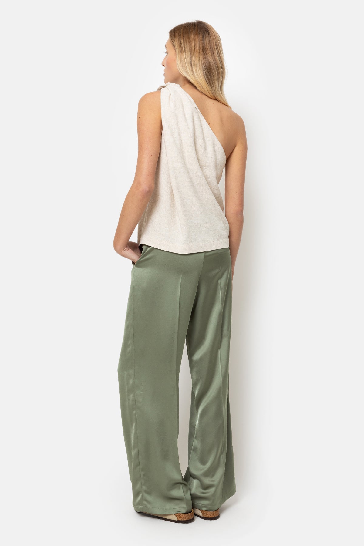 Jules Wide Pants | Green