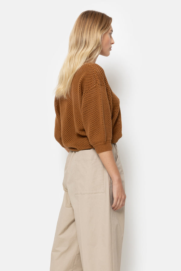 Laurent Crochet Sweater | Fox