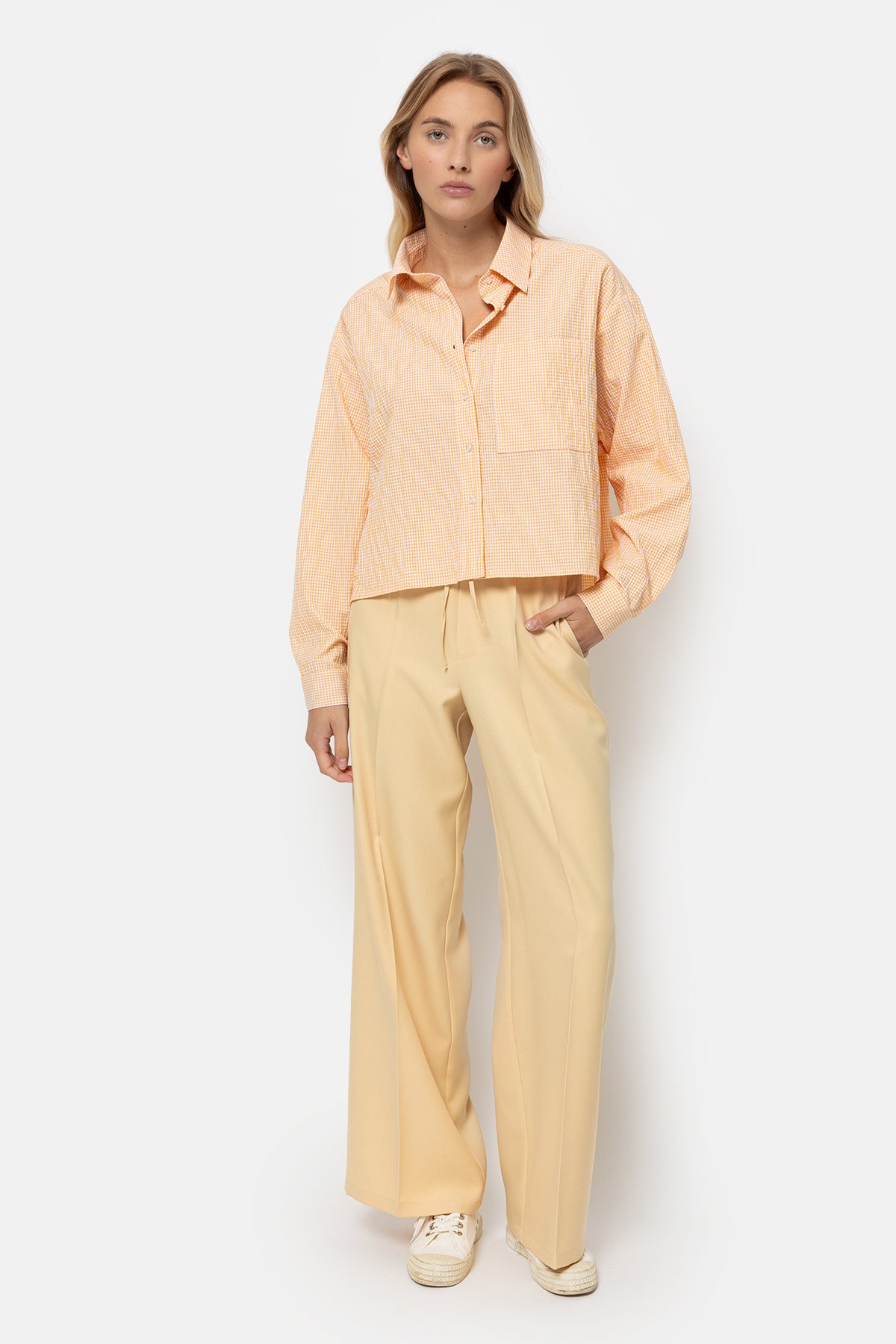 Jules Wide Pants | Yellow