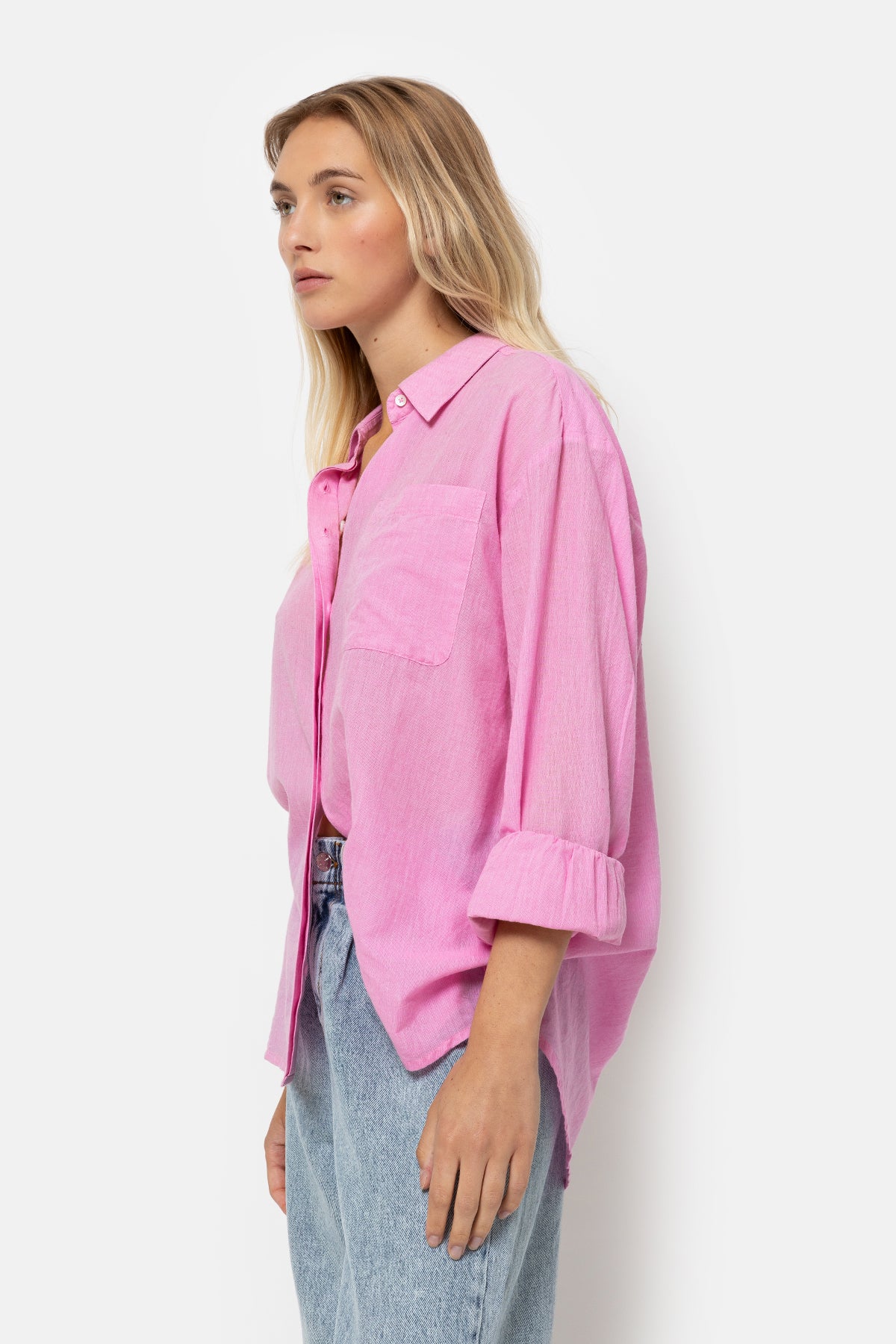 Chemise Daddy | Rose en chambray