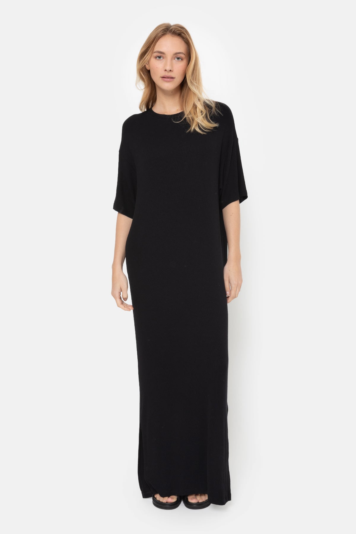  Robe Rib Eva | Noir