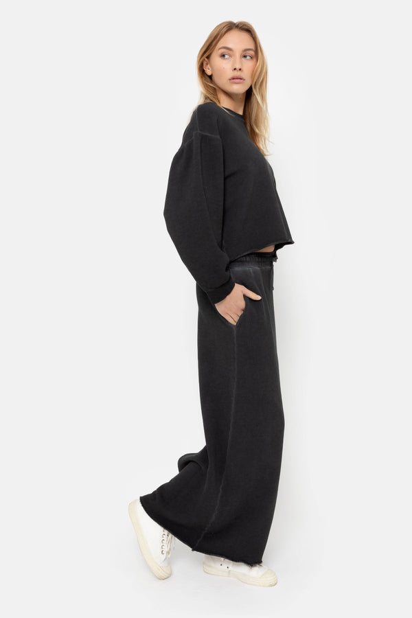 Jupe en jersey Kravitz | Charcoal