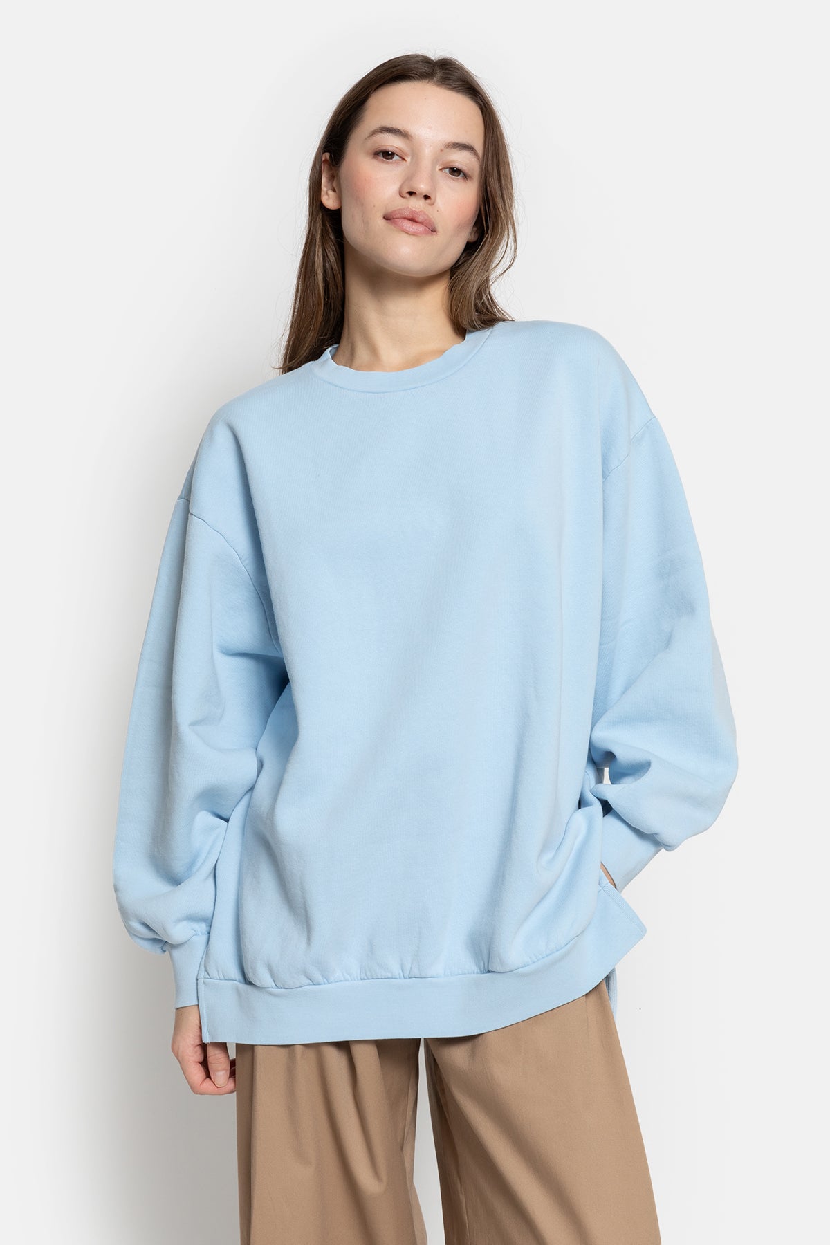 Ulla Oversized Sweatshirt | Vintage Light Blue