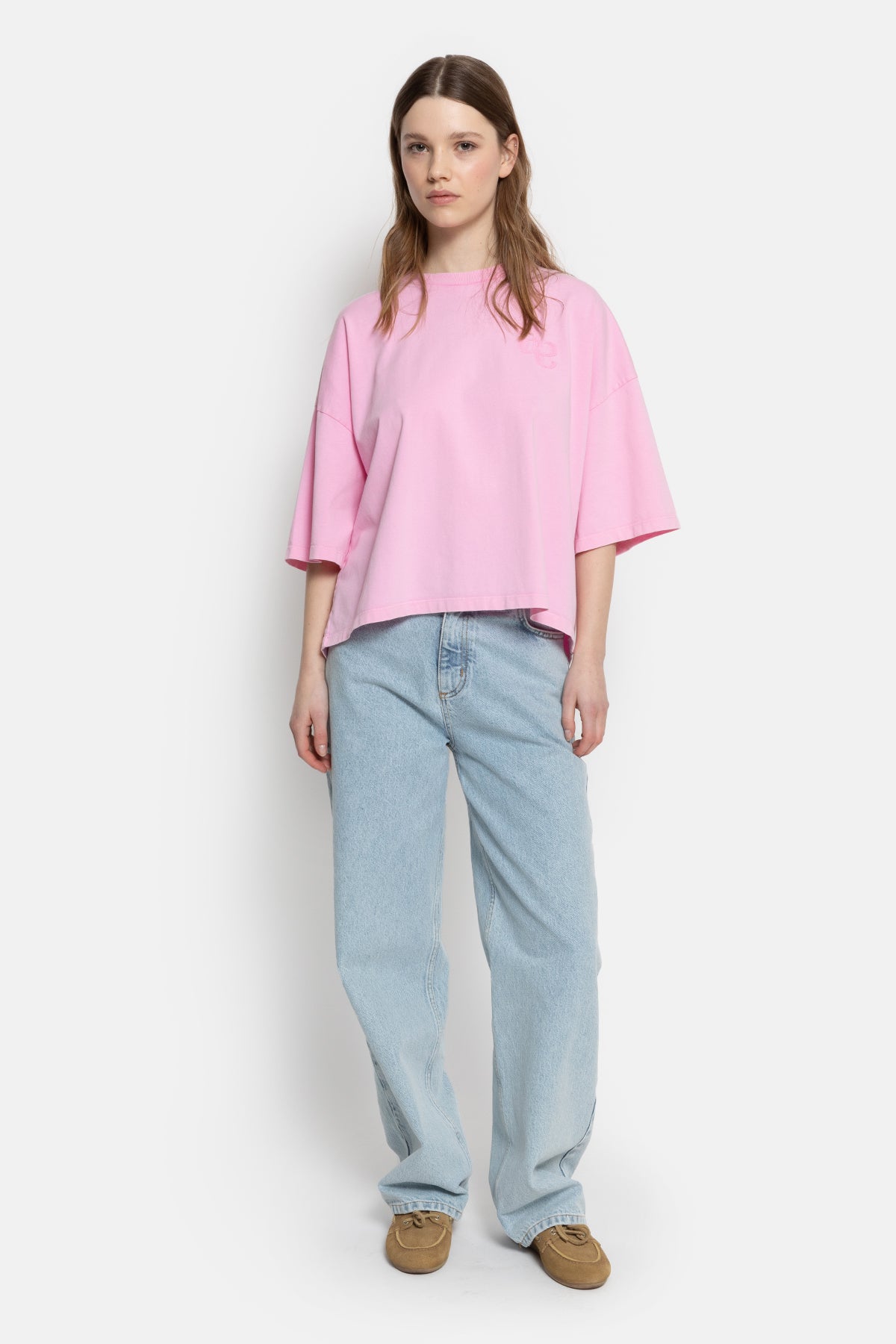 T-Shirt Eloise-A Boxy | Rose
