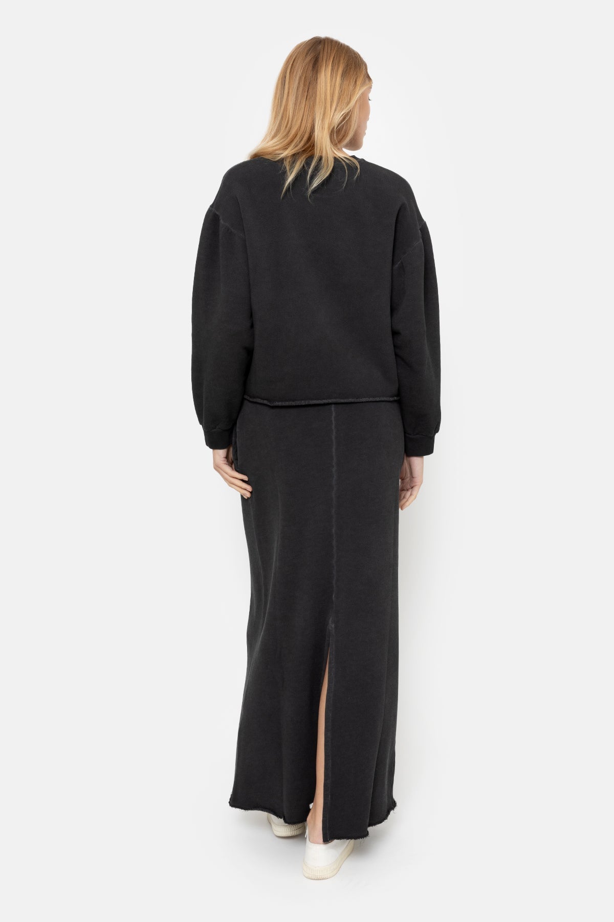 Jupe en jersey Kravitz | Charcoal
