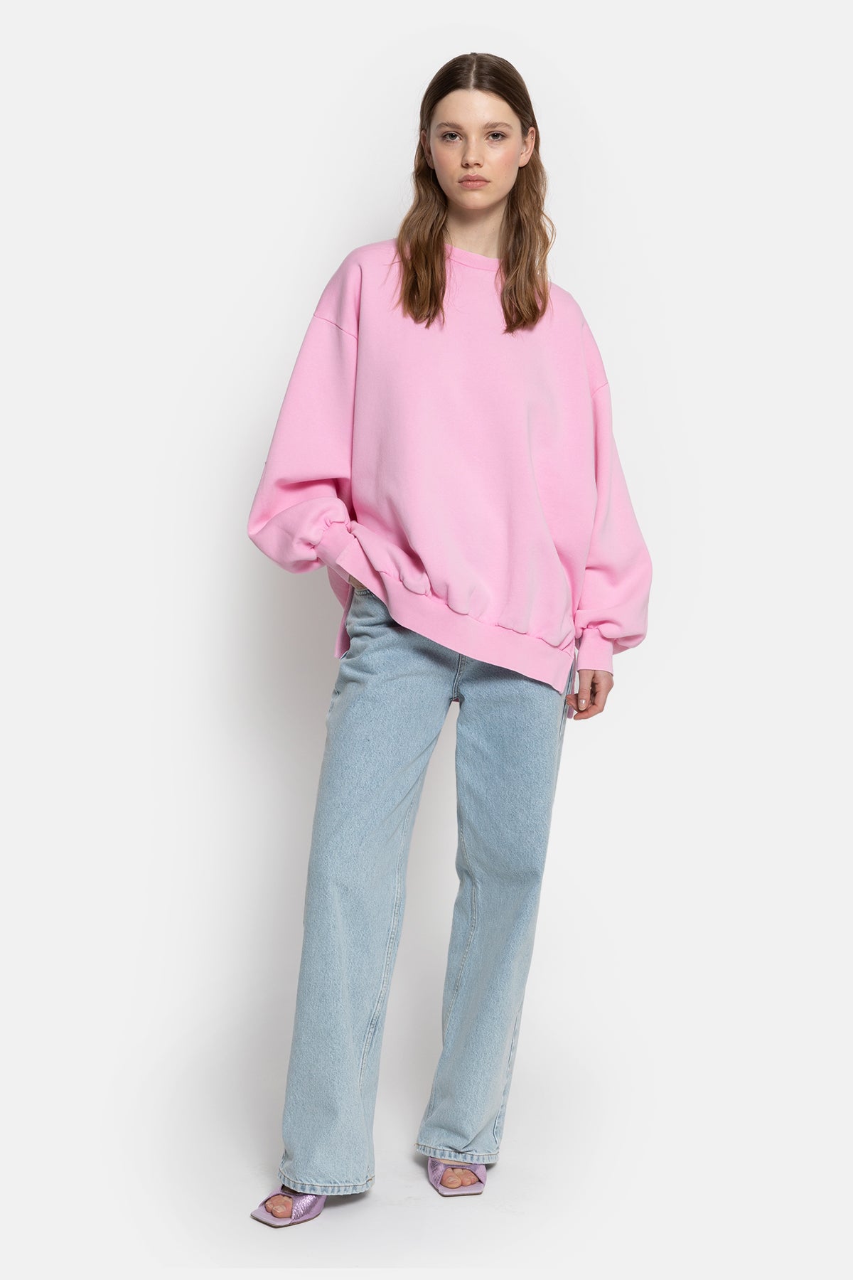Ulla Oversized Sweatshirt | Pink