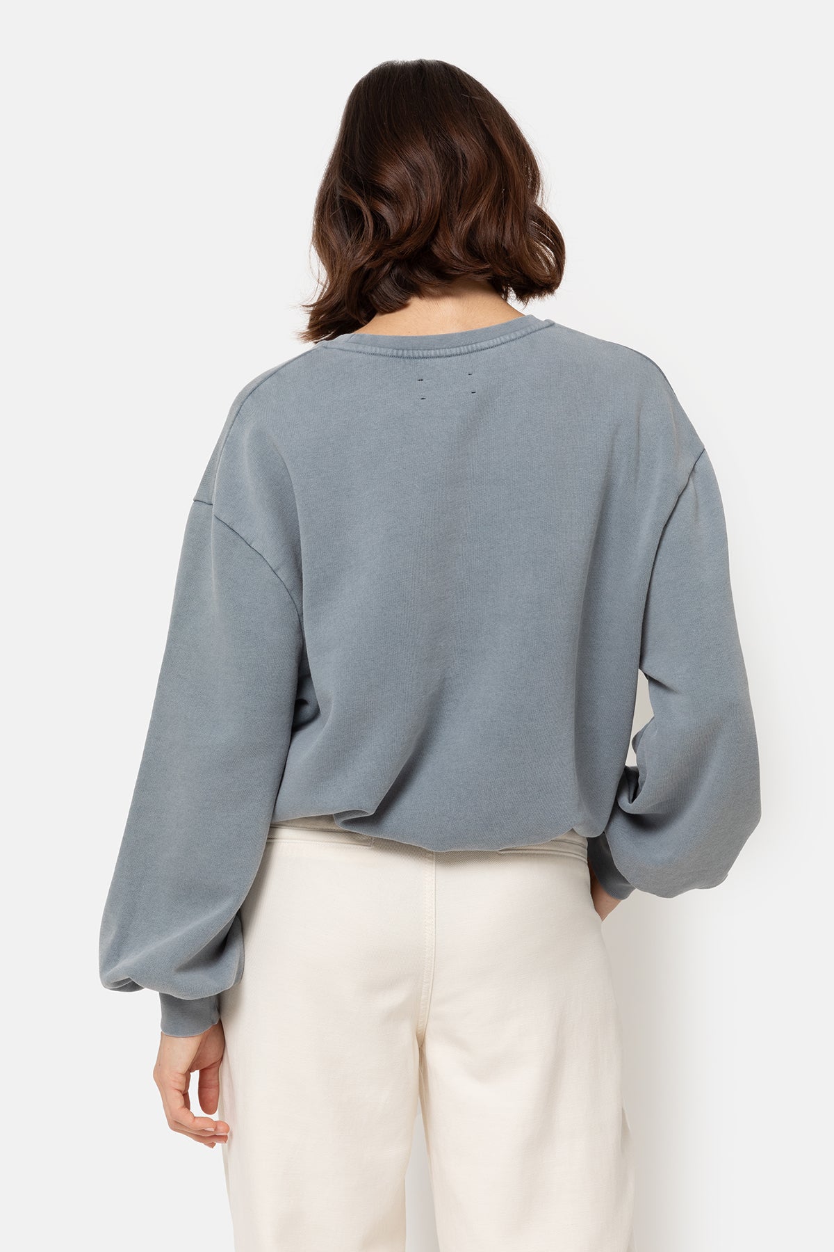 Clemence-A Sweatshirt With Avatar | Vintage Grey