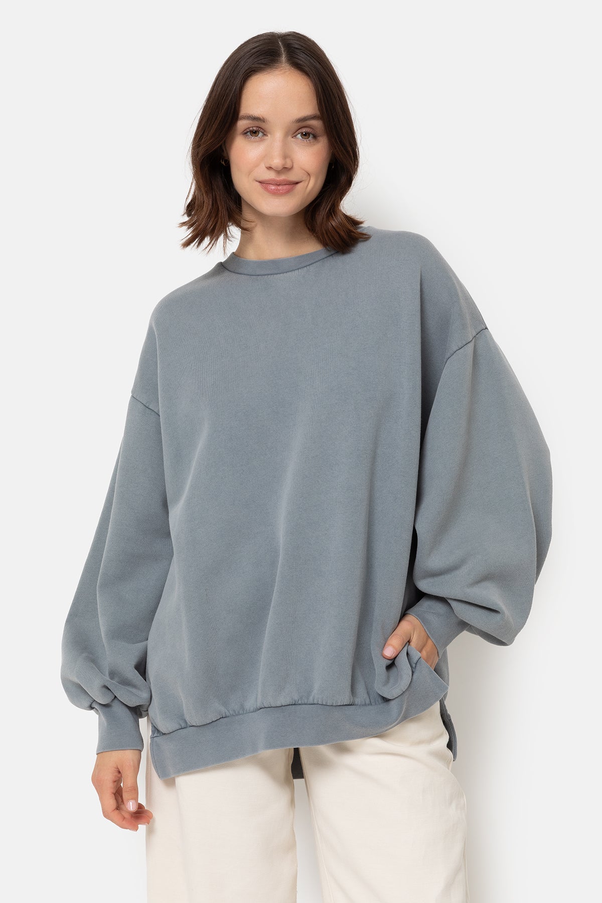 Ulla Oversized Sweatshirt | Vintage Grey