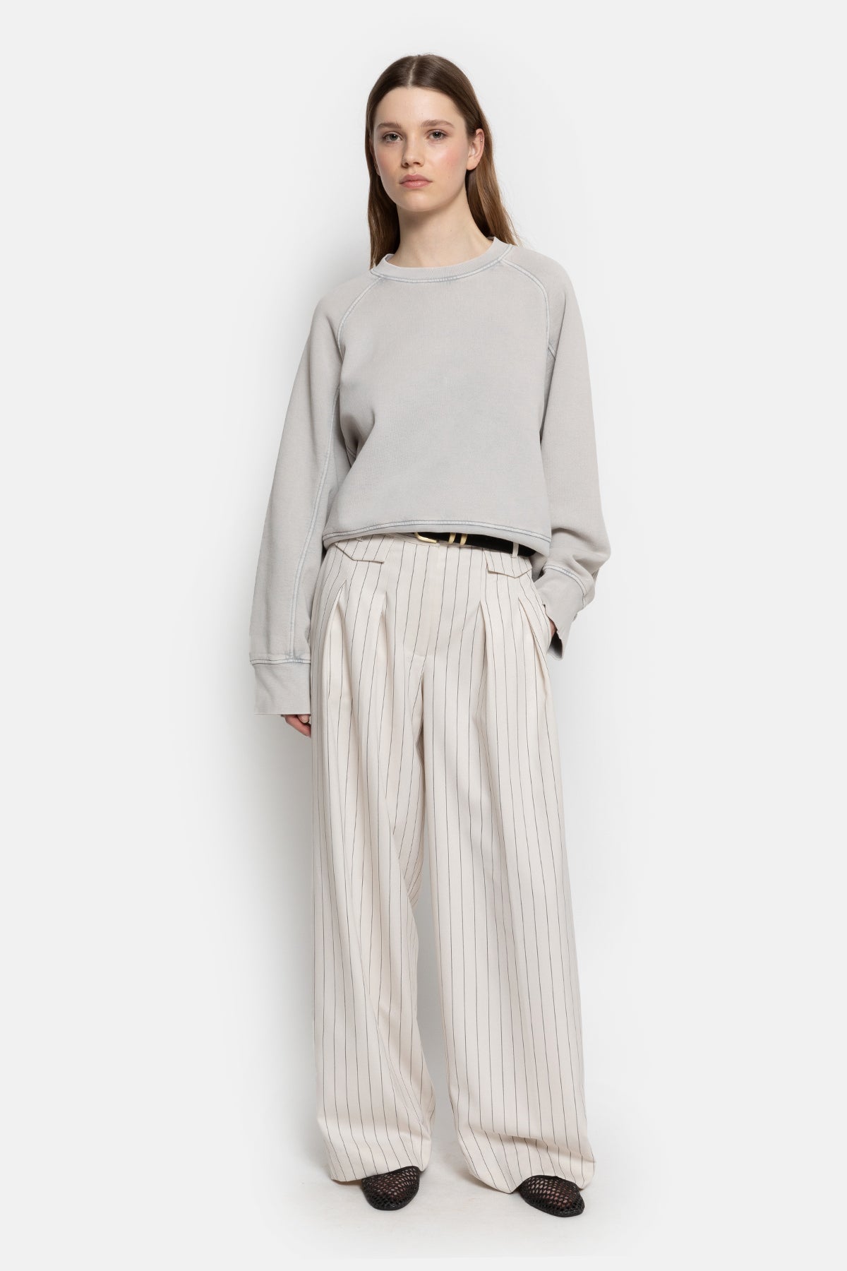 Mike Sweatshirt | Natural Grey