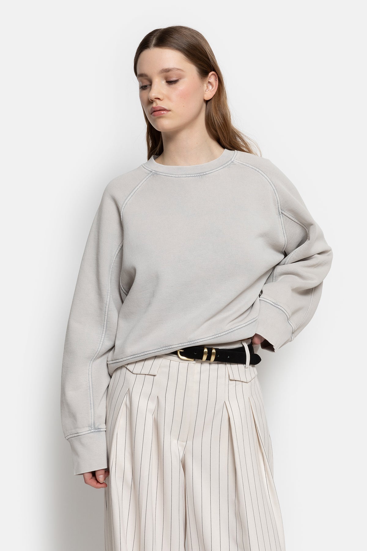 Mike Sweatshirt | Natural Grey