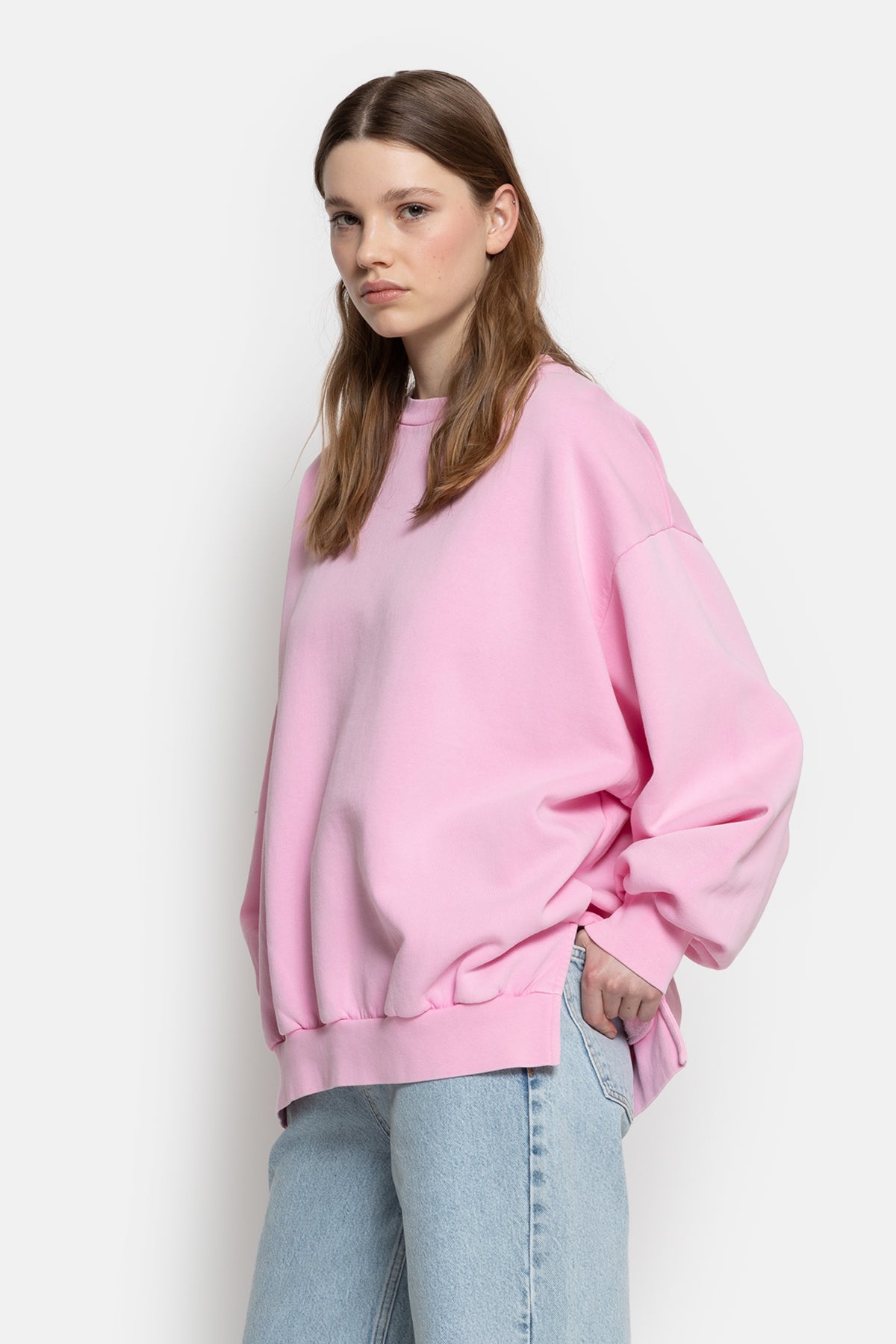Ulla Oversized Sweatshirt | Pink