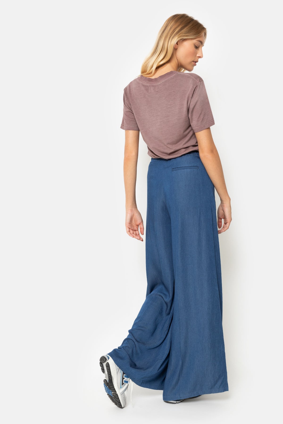 Julius Pantalon Large | Bleu Moyen