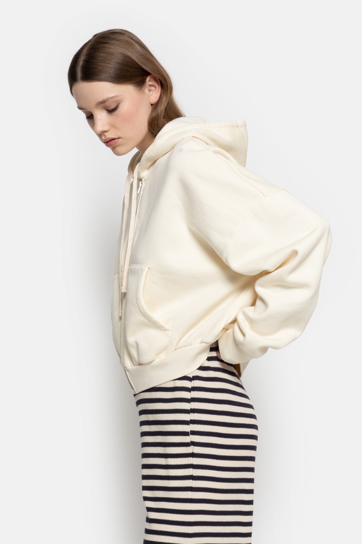 Neil Cardigan with Zip | Off White