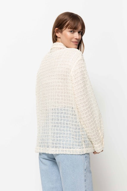 Nope Lace Jacket | Off White
