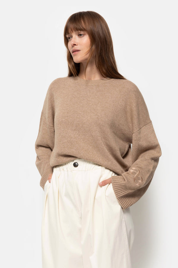 Murielle Pull Tricoté | Beige