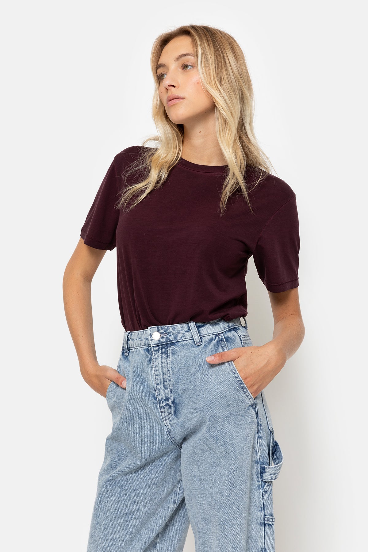  T-shirt Julia | Prune 