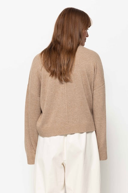 Murielle Knitted Sweater | Beige
