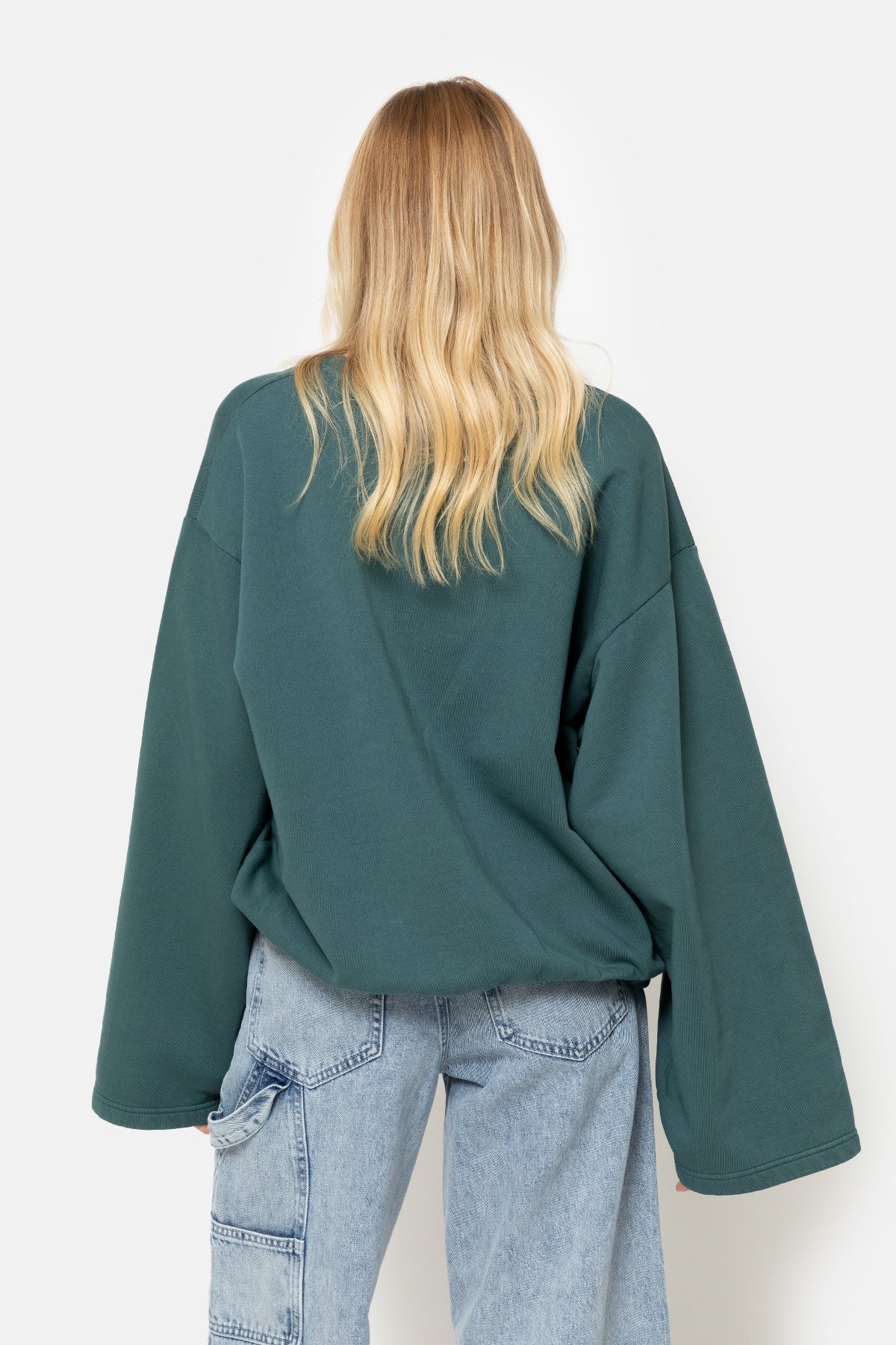 Sweatshirt Idem | Bleu forêt