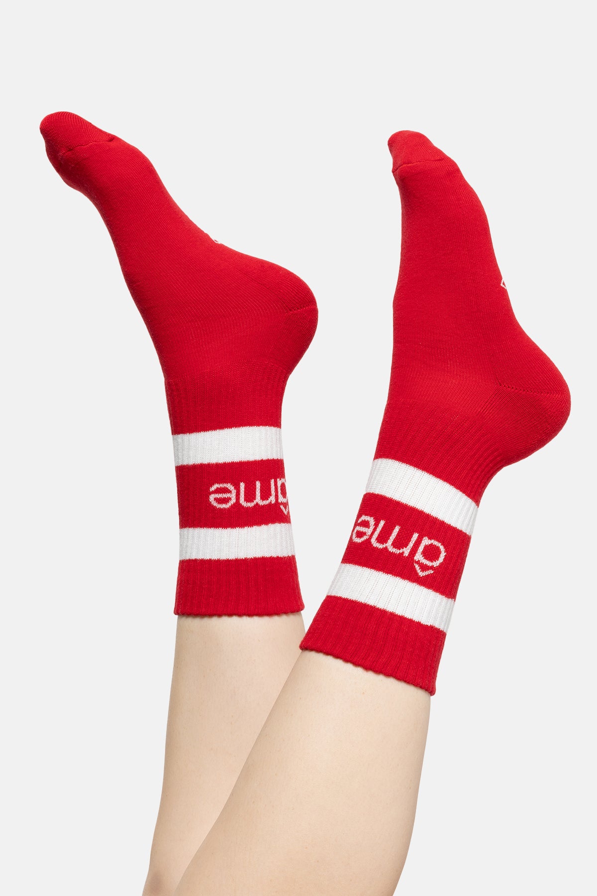 Chaussettes Diego | Rouge & Blanc