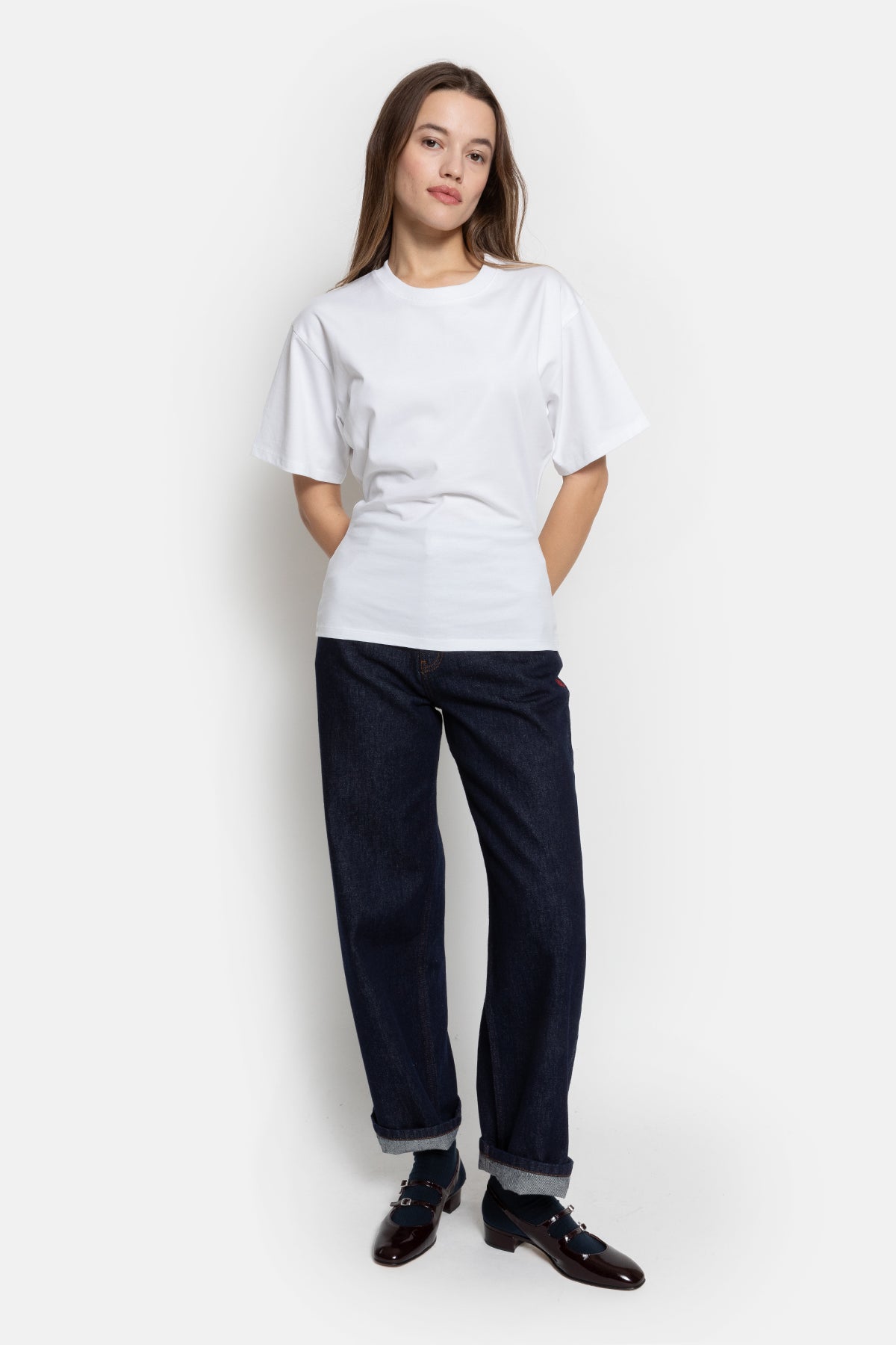 Olga Fitted T-Shirt | White