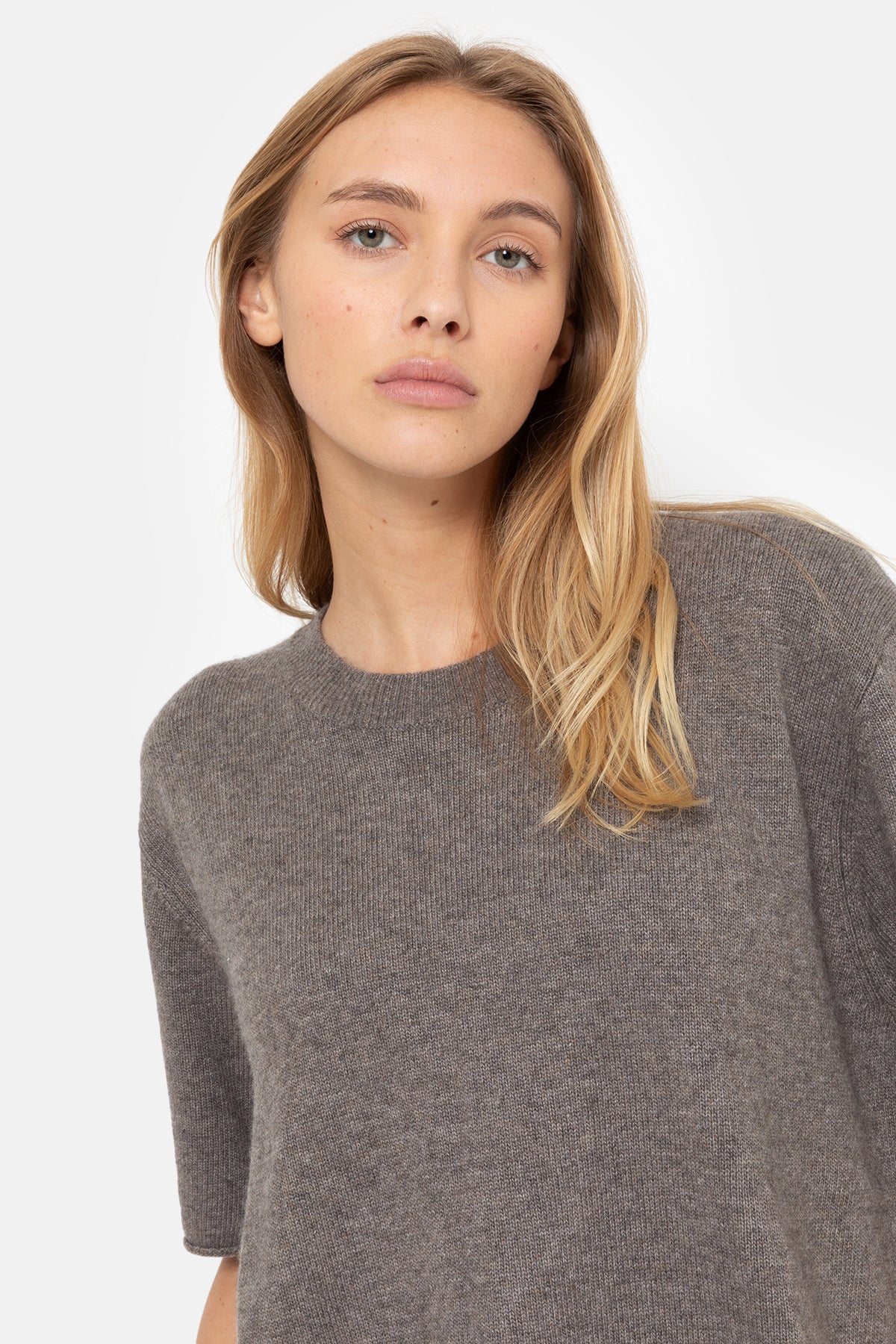 Pull en laine Mama | Taupe