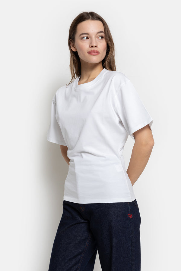 Olga Fitted T-Shirt | White