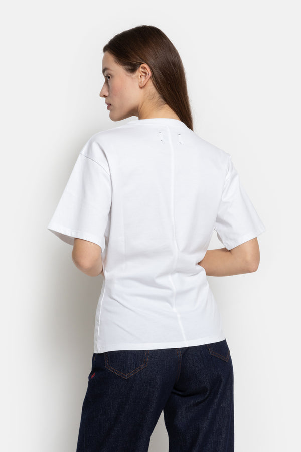 Olga Fitted T-Shirt | White