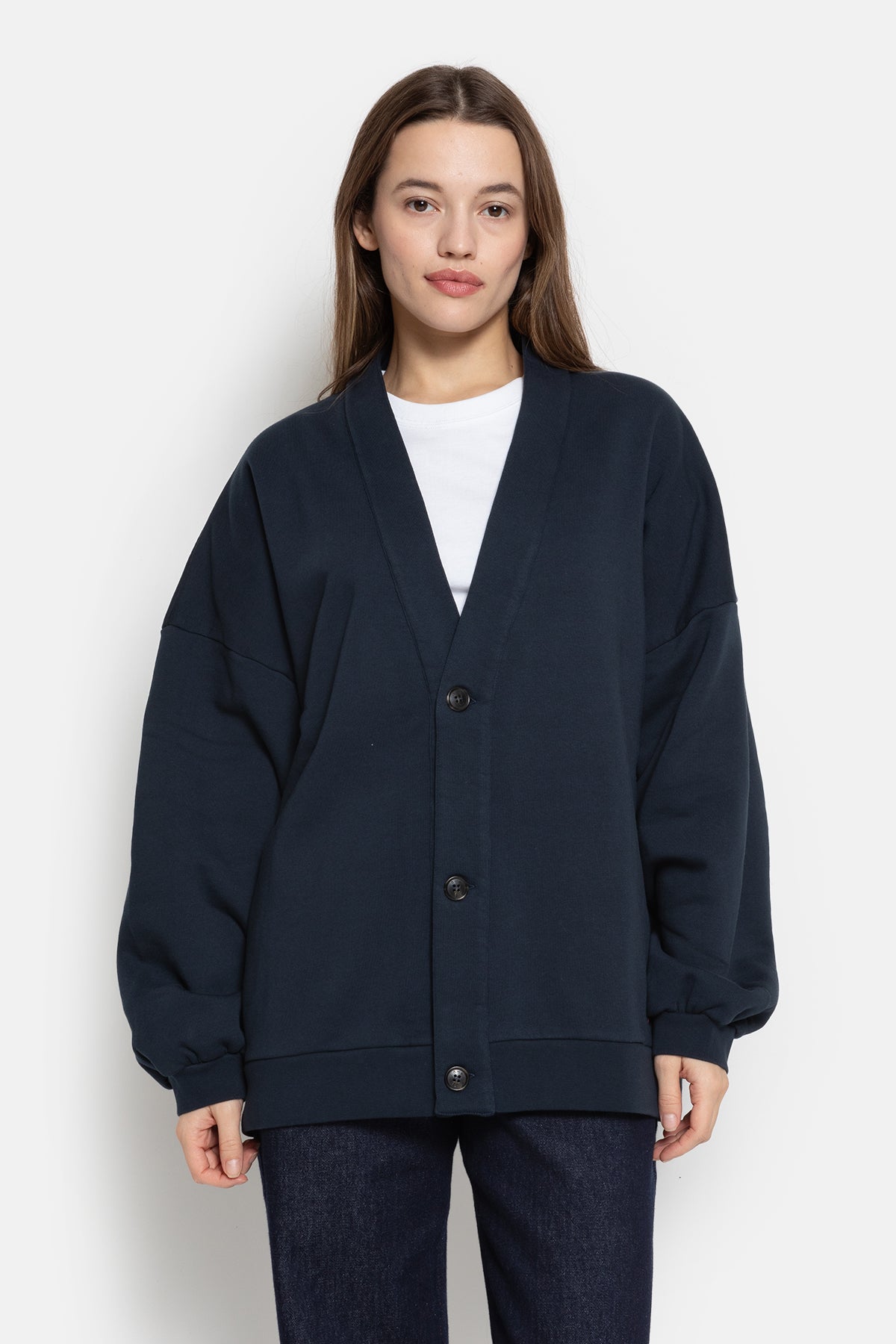 Obligation Cardigan | Navy