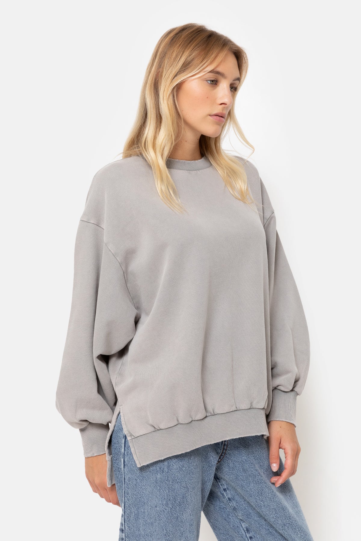 Ulla Oversized Sweatshirt Vintage Grey