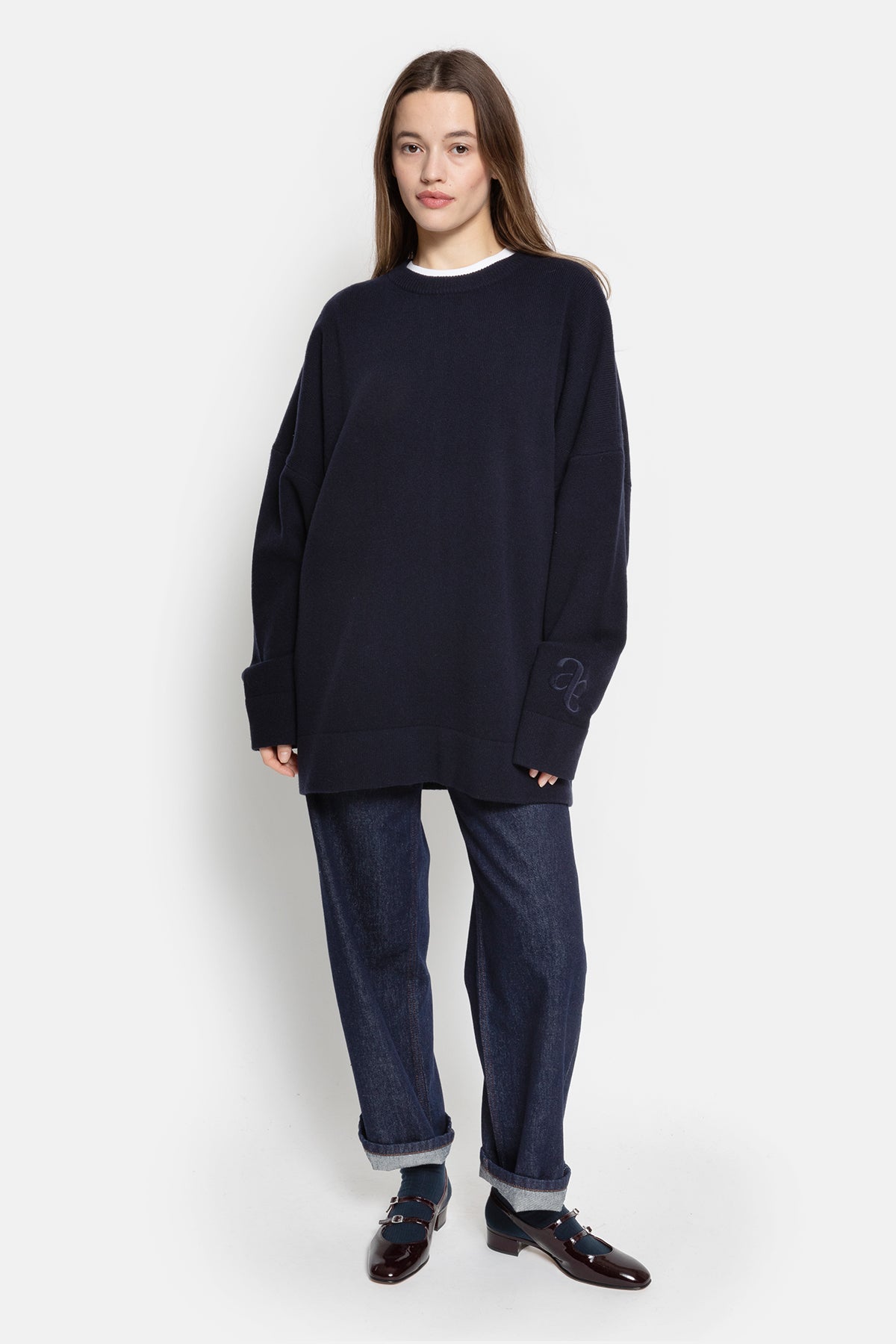 Pull Oslo Tricoté | Bleu Marine