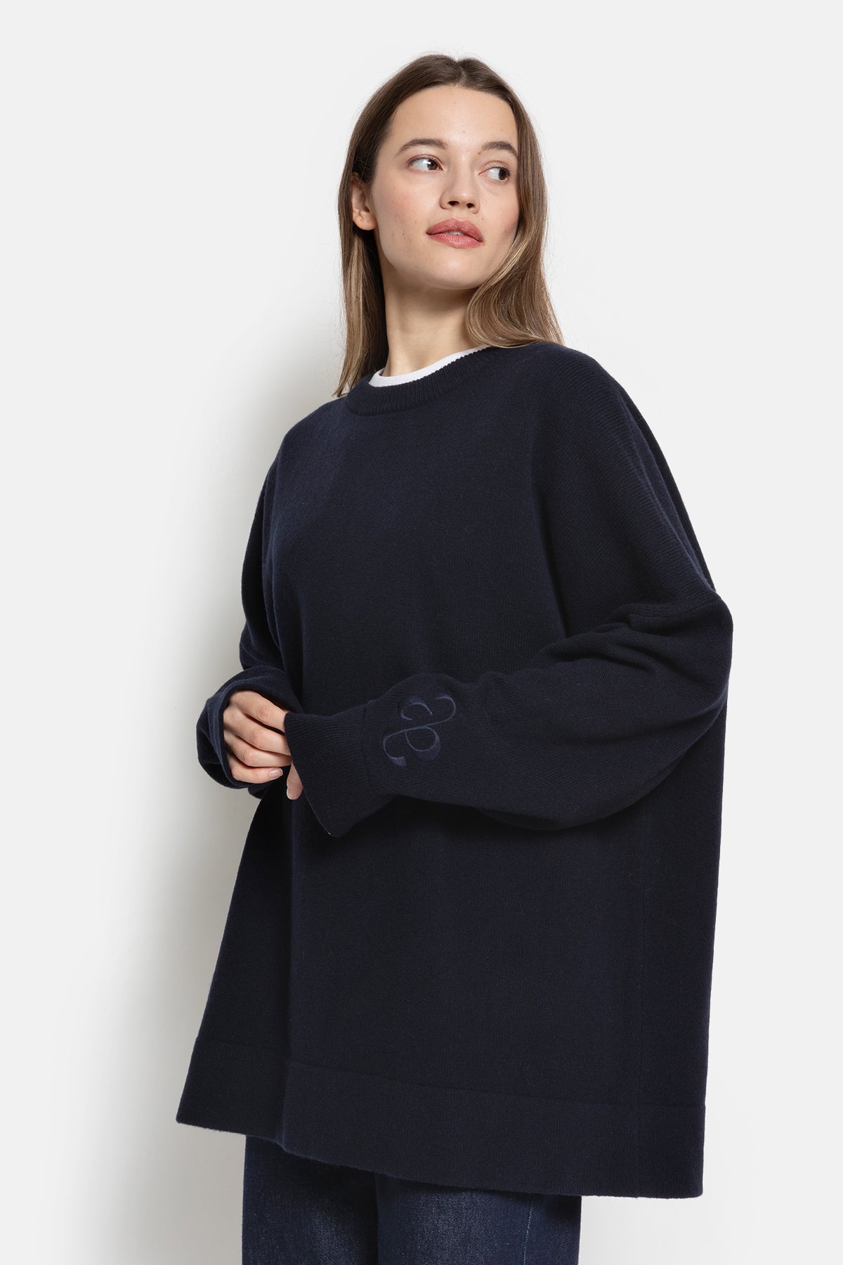 Pull Oslo Tricoté | Bleu Marine