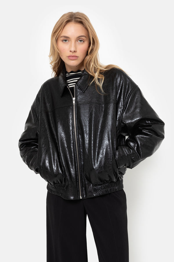 Veste Bomber Milf |  Noir