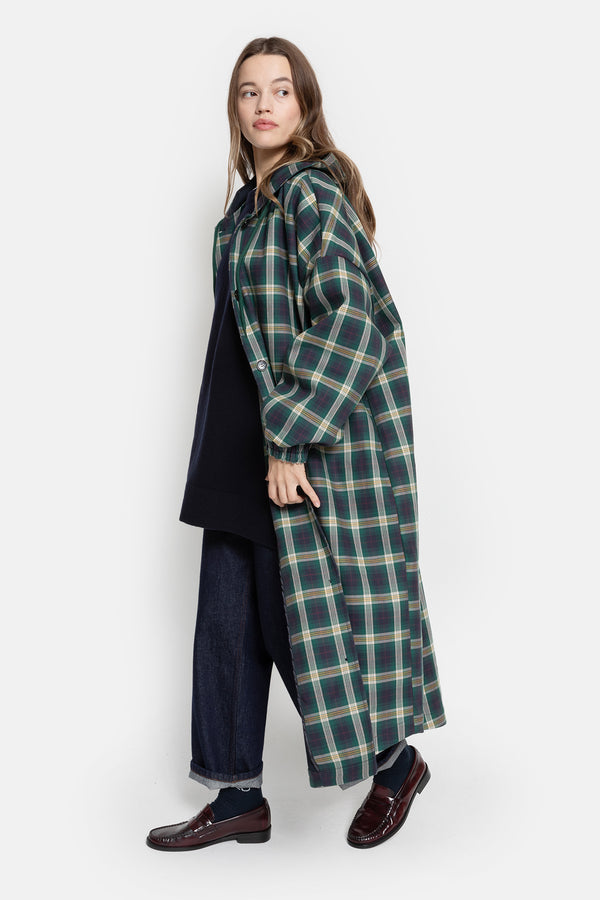 Morgan Manteau Long | À carreaux
