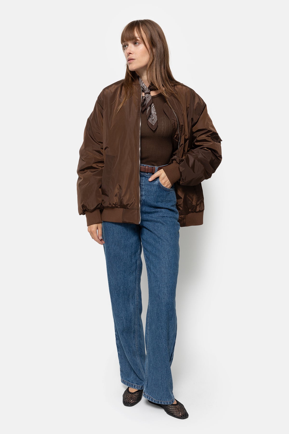 Michael Bomber | Chocolate Brown