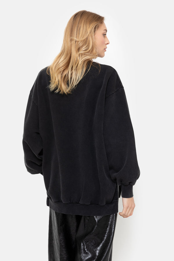 Ulla Oversized Sweatshirt | Vintage Black