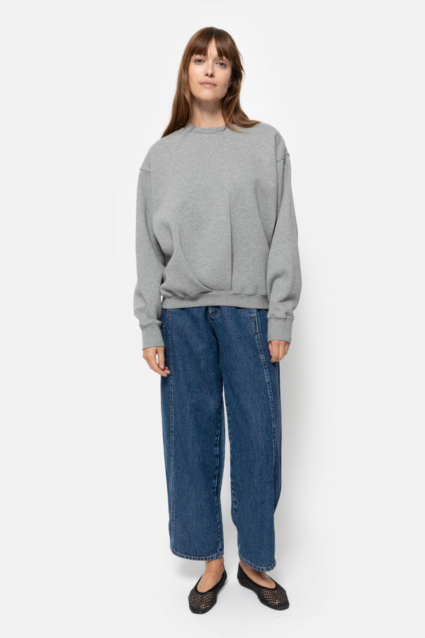 Nils Straight Pants | Mid Blue Tencel Denim