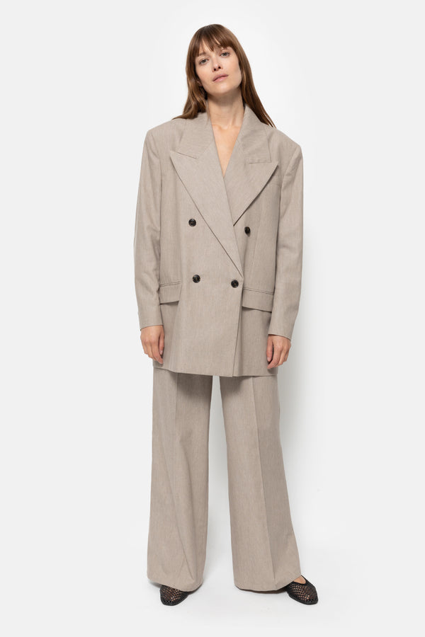 Natan Wooly Blazer | Taupe