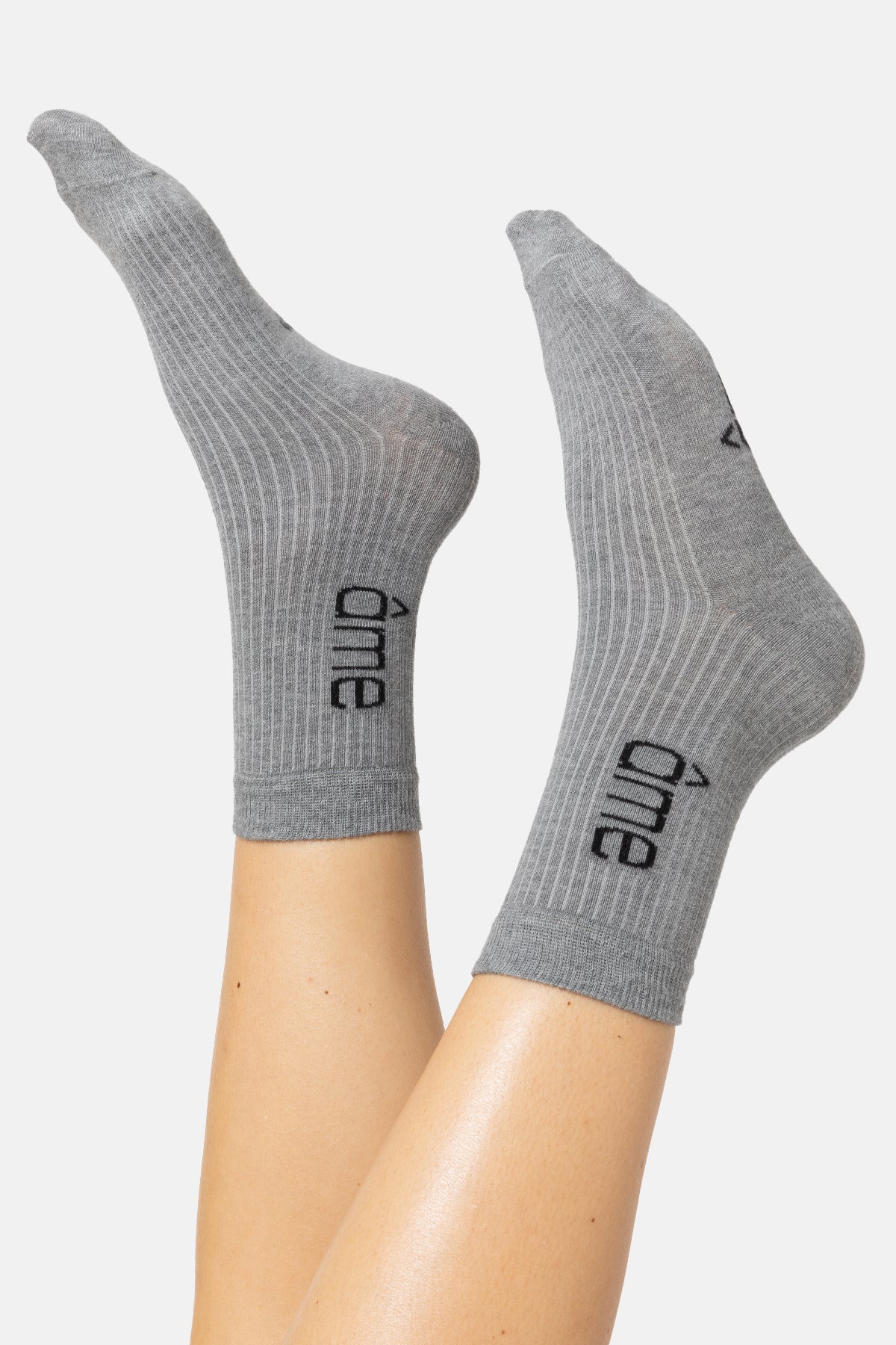 Kourt Socks | Marled Grey