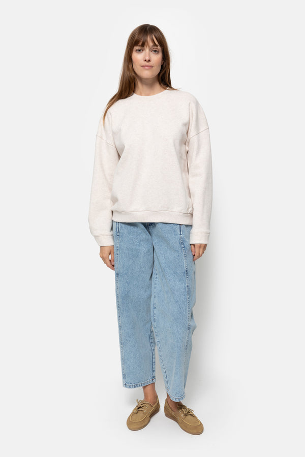 Noodle Sweatshirt | Marled Ivory