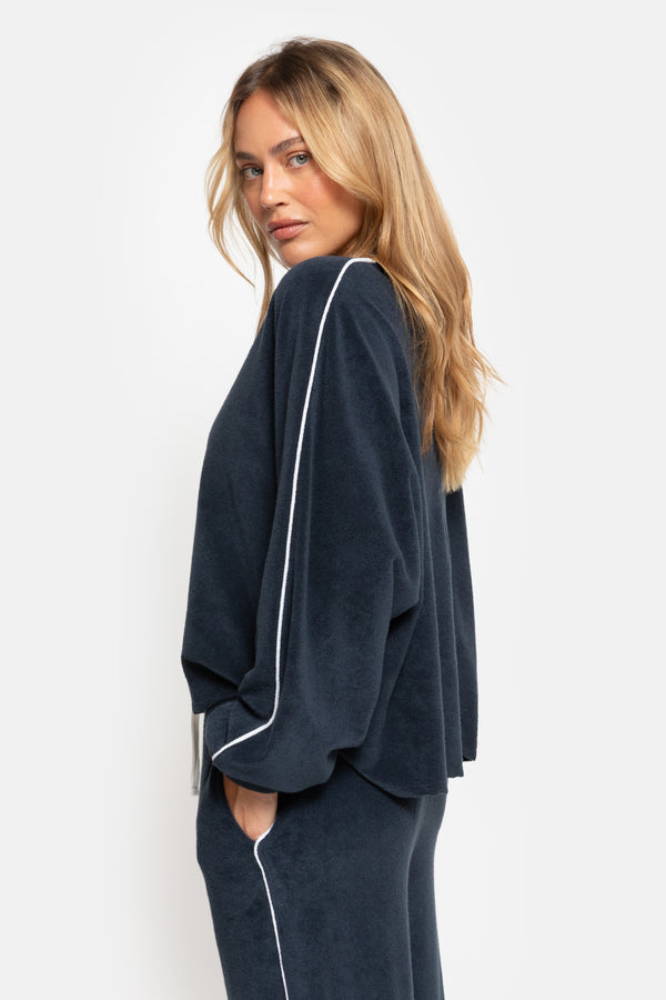 Oona Sweatshirt | Navy
