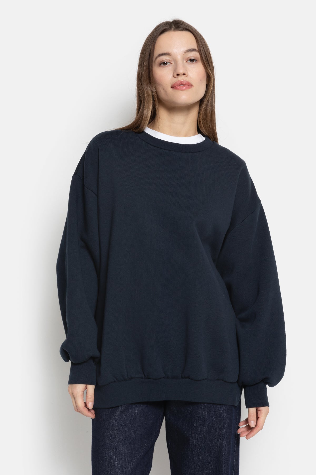 Sweatshirt Oversize Ulla | Bleu Marine