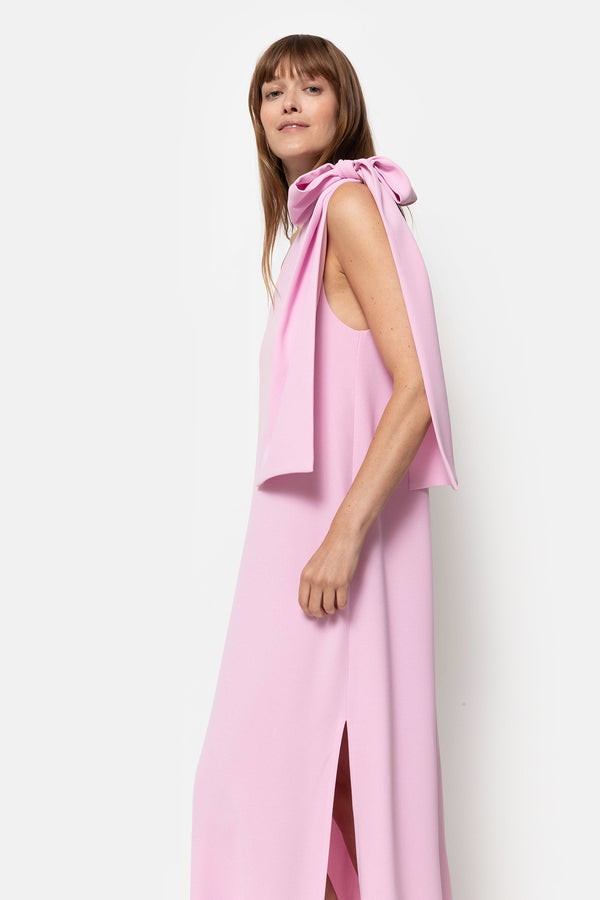 Nimes One Shoulder Dress | Pink