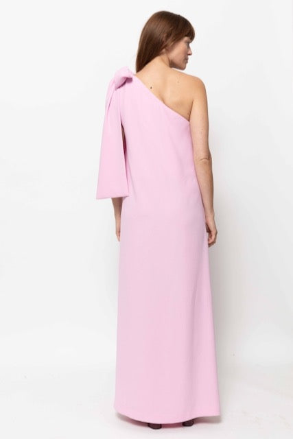 Nimes One Shoulder Dress | Pink