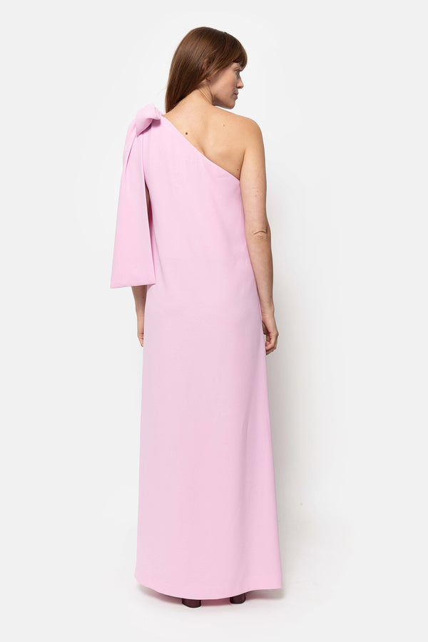 Nimes One Shoulder Dress | Pink