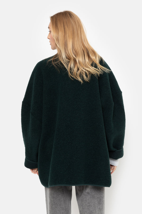 Hannah Veste Laineuse | Vert Foncé